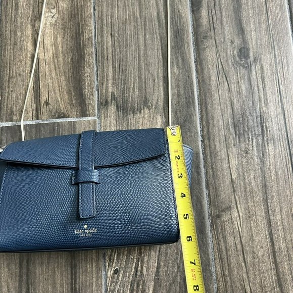 KATE SPADE Emmie Riverside Street Crossbody Bag PETROL BLUE $348 New - Picture 4 of 8
